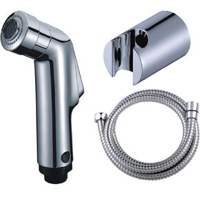 Handheld Bidet Sprayer for Toilet ABS Portable Baby Cloth Diaper Sprayer 2 Functions Hand Held Toilet Bidet Sprayer Head with Bidet Hose, for Feminine Wash, Pet Washing(2m Hose)