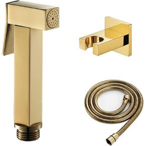 Handheld Bidet Sprayer for Toilet, Handheld Sprayer Kit, Hand Held Bidet, Cloth Diaper Sprayer Set-Toilet Jet Spray, Bathroom Hand Shower for Toilet Washing, Bathing Pets and Feminine