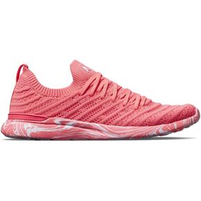 APL: Athletic Propulsion Labs Women's Techloom Wave, Fire Coral/Marble, 8