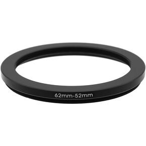 62-37/40.5/43/46/49/52/55/58/60/62/67/72/77/82/86/95/105mm Step Up & Step Down Rings Adapter for Camera Lens and Filters 62-43 Filter Adapter Ring 62mm Lens to 43mm Filters (62-43mm)