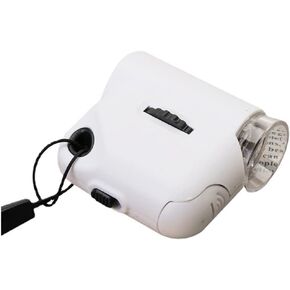 Microscope Accessories Kit - LED Light Microscope - TH-7004C - HD - White - Plastic - 55x Magnification