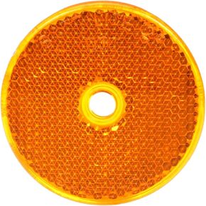 Truck-Lite 52A 2" Round Yellow Reflector