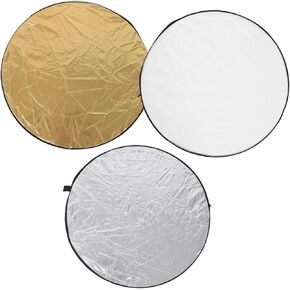 HEMOTON 80cm Set Photography Light Reflector Diffuser Flash Softbox Standard Camera Accessory