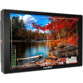 LILLIPUT A11 10.1 "FHD Pro 4K HDMI SDI VGA إدخال البث الشاشة W/G+G Technology Free F970 Battery & Gimbal Stand