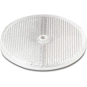 Silver Reflector, Plastic, For Use With Polarized Photoelectric Sensors - E51KR84, 2 packs