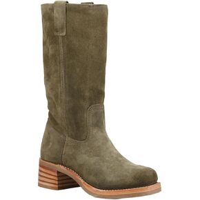 Frye Campus 12R Women's Boots - Mid-Calf Style with Durable Rubber Outsole and Classic Round Toe Design