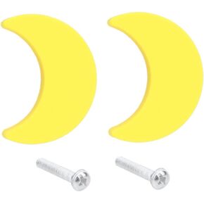 Stylish Cartoon Handles Anti-Bump Pull Knobs for Wardrobe Bedroom Drawer Boys and Girls' Decor