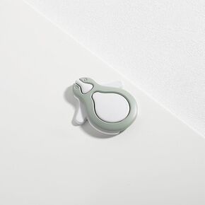 1pc Cute Handle w/screw Creative Cartoon Animal Pull Whale Dolphin Penguin Shape Snail Alloy Knob Kids Room Kindergarten School| | - - (Color: Orange Whale)