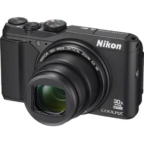 Nikon COOLPIX S9900 Digital Camera with 30x Optical Zoom and Built-in Wi-Fi (Black)(Renewed)