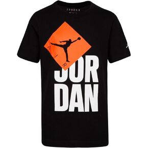 Nike Jdb Jordan Bof Logo T-Shirt Nera da Bambino 957365-023