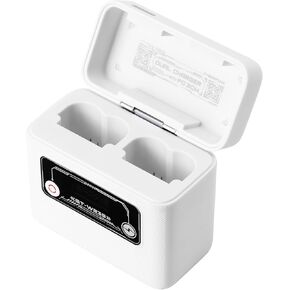 VILTROX NP-W235 Dual Battery Charger, 5500mAh Storage Station & 30W Fast Charge Hub for Fuji NP-W235, 40.7Wh USB-C Dual Charging Case with Screen for Fujifilm GFX100 II X-H2S X-T5 X-S20