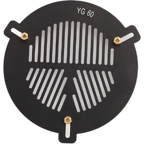 Bahtinov Mask Focusing Mask for Telescopes, Aluminum Alloy Focus Fishbone Acts for Outer Diameter from 63mm to 89mm Telescopes