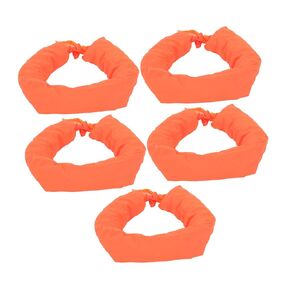Cabilock 5pcs Construction Cone Bags Reflective Sandbag Weights for Driveway Cones Parking Sports Anti-tip Feature