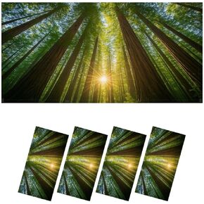 4 Pack Fluorescent Light Covers for Ceiling Lights Cute Dinosaur Print for Kids Print Cartoon Dinosaur Cute Magnetic Light Filters Diffuser Shade for Classroom Home Office School