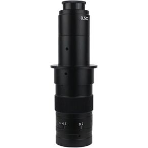 Newest 38MP 2K HDMI UBS Industry Video Microscope Camera +130X/180X/300X Monocular Lens 56 LED Light(300x 38mp)