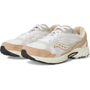 Saucony للجنسين Ride Millennium Sneaker ، White/Sand ، 8 US Men