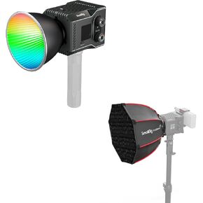 Bundle: SmallRig RC 60C RGB COB 4808 and Mini Parabolic Softbox RA-D30 4358 and