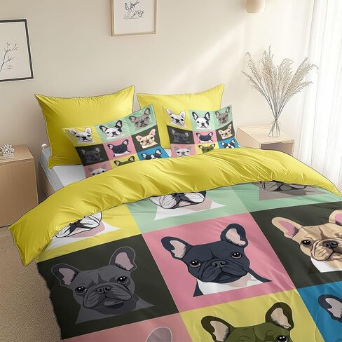 Toddler Duvet Cover 40 X 60 Inches - Tiger Animal, Brushed Microfiber Reversible Comforter Cover, 2 Pieces Soft & Breathable Pure Black Background Bedding Set with 1 Pillow Shams 20 X 30 Inches in Saudi Arabia