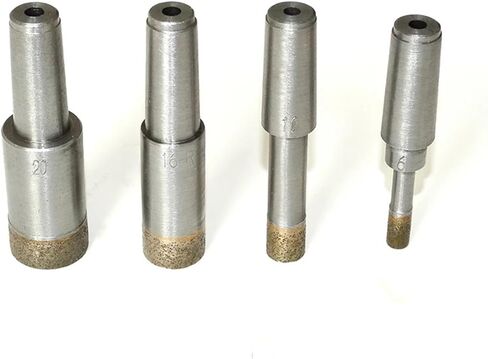 Glass Drill Bits Diamond Hole Cutting Taper Shank Core Bits for Glass Tile Ceramic 1Pcs(34mm) in Saudi Arabia