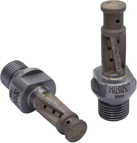Threaded Shank Milling Grinding Integrated CNC Tool Milling Cutter Grinding Wheel for Glass Milling Machine 1Pcs(D15mm - T3mm) in Saudi Arabia