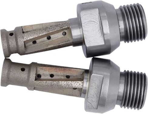Threaded Shank Milling Grinding Integrated CNC Tool Milling Cutter Grinding Wheel for Glass Milling Machine 1Pcs(D15mm - T3mm) in Saudi Arabia