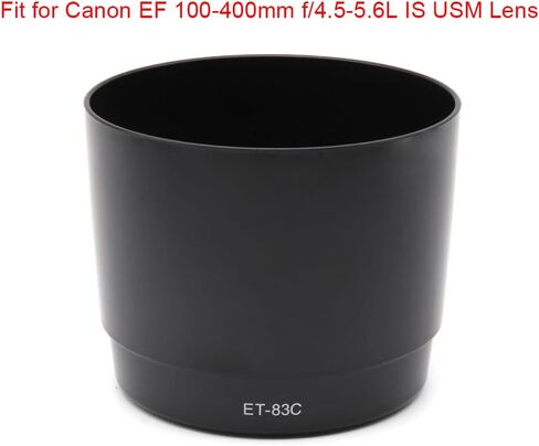 Hood Lens Lens ET-83C لـ Canon EF 100-400mm f/4.5-5.6l هو عدسة USM ET-83C الظل (أبيض) in Kuwait