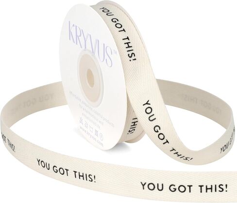 شريط استحمام الطفل - 5/8 بوصة × 12 ياردة شريط شريط طبيعية تيل ، شرائط قرنية من القطن لالتفاف الهدايا ، أعياد الميلاد ، عيد الميلاد ، الذكرى السنوية ، عيد الحب (مرحبًا بيبي) in Kuwait