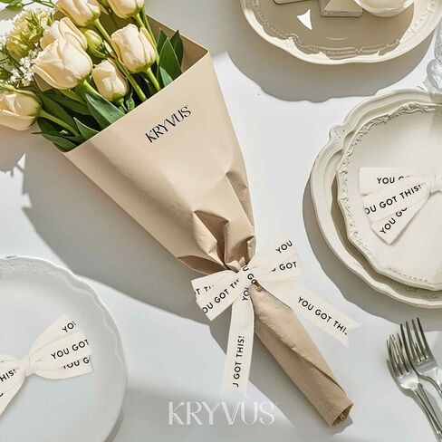 شريط استحمام الطفل - 5/8 بوصة × 12 ياردة شريط شريط طبيعية تيل ، شرائط قرنية من القطن لالتفاف الهدايا ، أعياد الميلاد ، عيد الميلاد ، الذكرى السنوية ، عيد الحب (مرحبًا بيبي) in Kuwait