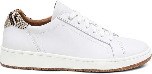Aetrex Women's Blake Leather Arch Support Orthopedic Sneakers - Neutral Adjustable Lace Up Lightweight Casual Walking Sneakers for Women in Saudi Arabia