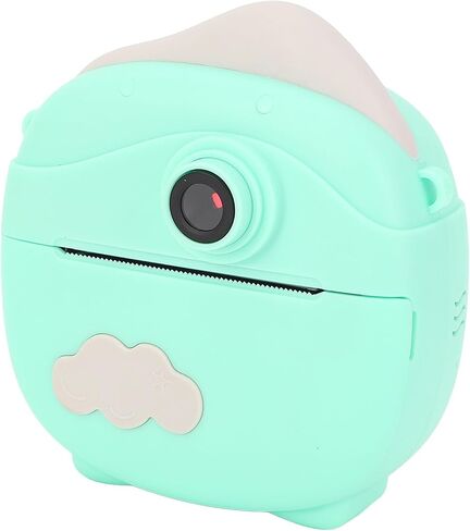 Instant Print Camera 2 Inch HD IPS Screen 12MP Photo Multiple Zoom Thermal Instant Camera for Kids and Teens ABS Material Black White Photos (64GB) in Saudi Arabia