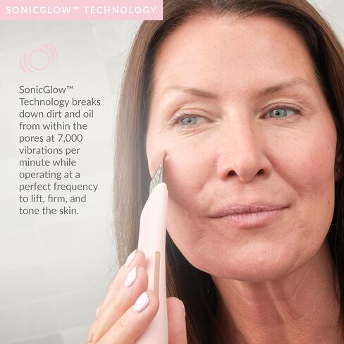 PMD Wave Pro - Professional-Grade Advanced Skin Spatula - Extract, Infuse, & Lift - SonicGlow Vibration and E-Wave Technology - Clear Pores, Blackheads, & Whiteheads in Saudi Arabia