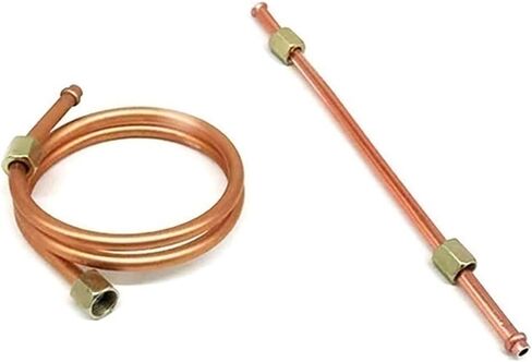 470mm Air Compressor Exhaust Tube Replacement Air Pipe Oil Pump Spare Parts, Length Bendable Sturdy for Portable Air Compressor Accessory Repair(1PC) in Saudi Arabia