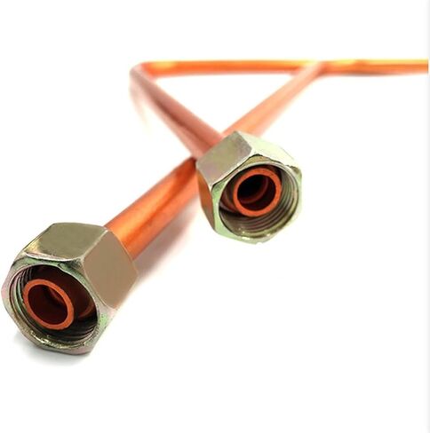 470mm Air Compressor Exhaust Tube Replacement Air Pipe Oil Pump Spare Parts, Length Bendable Sturdy for Portable Air Compressor Accessory Repair(1PC) in Saudi Arabia
