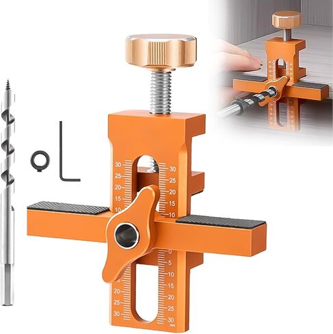 مركز تثبيت باب مجلس الوزراء ، 2 في 1 رقصة التثبيت لأبواب الخزانة ، وأداة تثبيت باب خزانة ألومنيوم قابلة للتعديل بسهولة in Kuwait