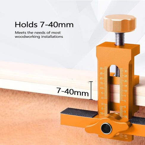 مركز تثبيت باب مجلس الوزراء ، 2 في 1 رقصة التثبيت لأبواب الخزانة ، وأداة تثبيت باب خزانة ألومنيوم قابلة للتعديل بسهولة in Kuwait