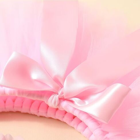 Newborn Tutu Photography Props - Pink Princess Tutu Skirt & Headband - Newborn Girls Photography Outfits in Kuwait