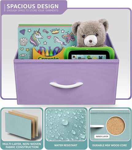 Sorbus Kids Dresser with 9 Drawers - Storage Unit Organizer Chest for Clothes - Bedroom, Kids Room, Nursery, & Closet in Kuwait