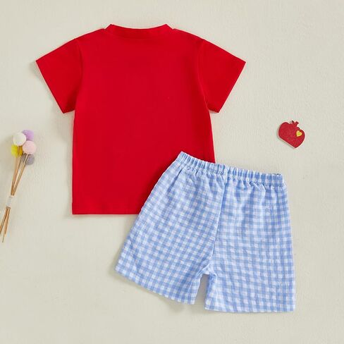 Toddler Boy Girl Summer Outfit First Day of School Shirt Pre School Shirt Toddler Pre Kindergarten Shirts 3T 4T 5T 6T in Saudi Arabia