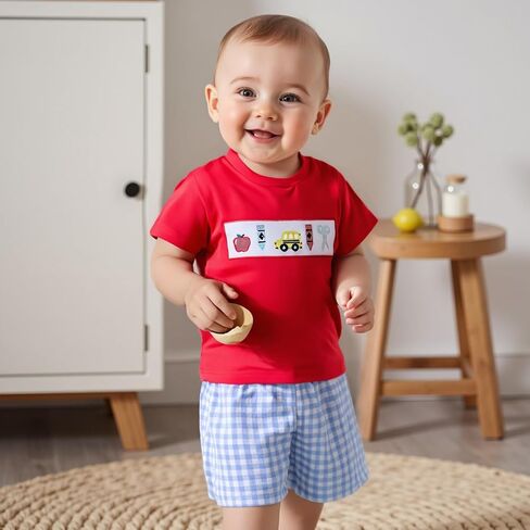 Toddler Boy Girl Summer Outfit First Day of School Shirt Pre School Shirt Toddler Pre Kindergarten Shirts 3T 4T 5T 6T in Saudi Arabia