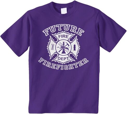Threadrock Little Boys' Future Firefighter Toddler T-Shirt in Saudi Arabia