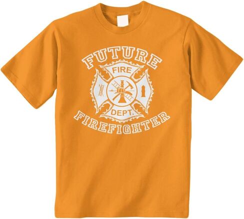 Threadrock Little Boys' Future Firefighter Toddler T-Shirt in Saudi Arabia
