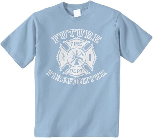 Threadrock Little Boys' Future Firefighter Toddler T-Shirt in Saudi Arabia