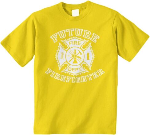 Threadrock Little Boys' Future Firefighter Toddler T-Shirt in Saudi Arabia