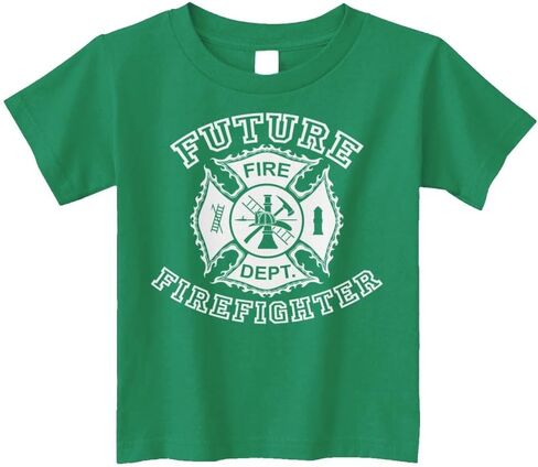 Threadrock Little Boys' Future Firefighter Toddler T-Shirt in Saudi Arabia