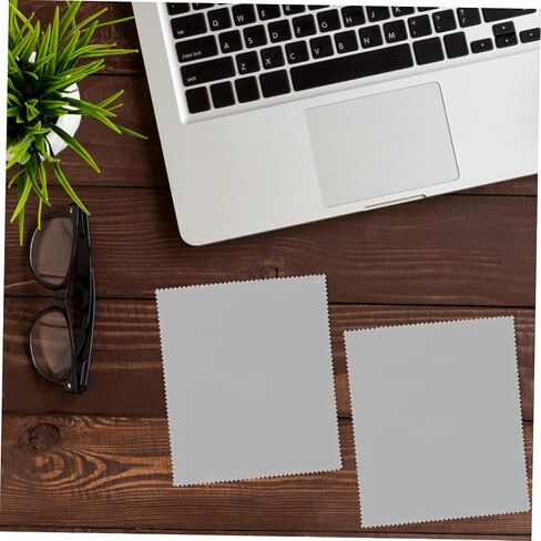 20pcs قطعة قماش تلميع الألياف الدقيقة لتنظيف الشاشة القابلة للغسل الإلكترونيات لكاميرات النظارات وشاشات LCD ناعمة وتنظيف الذهاب in Kuwait