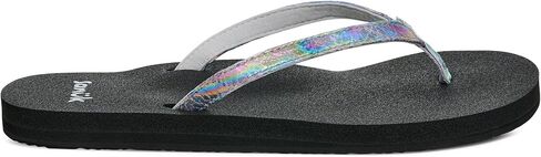 Sanuk Yoga Joy II Irisdescent | Flip Flops for Women | Yoga Sandals For Women | Women's Beach Sandals | Memory Foam Footbed in Saudi Arabia