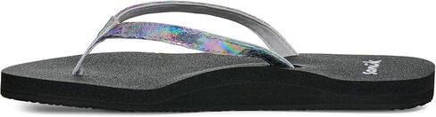 Sanuk Yoga Joy II Irisdescent | Flip Flops for Women | Yoga Sandals For Women | Women's Beach Sandals | Memory Foam Footbed in Saudi Arabia