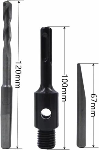 Diamond Core Drill Bit Accessories Cutting 1Pcs(82mm M16 SDS Plus) in Saudi Arabia