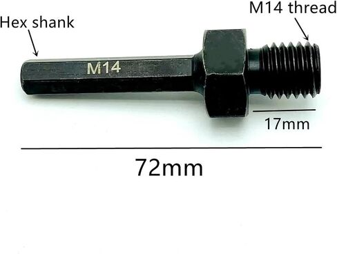 M14 Diamond Double Layer Drill Bit 1PCS (50-70) in Saudi Arabia