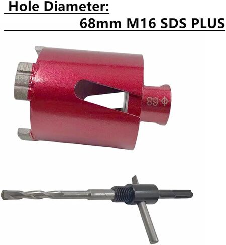 Diamond Core Drill Bit Accessories Cutting 1Pcs(82mm M16 SDS Plus) in Saudi Arabia